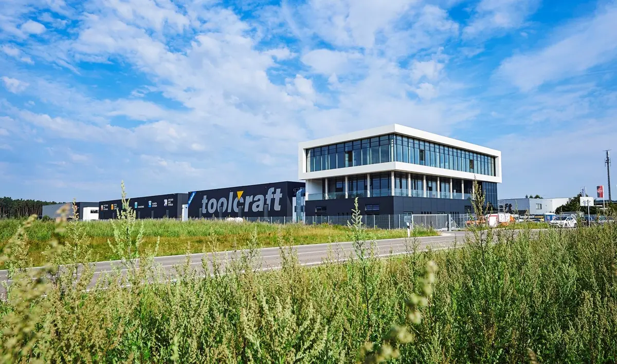 Firmengebäude der Toolcraft in Georgensgmünd